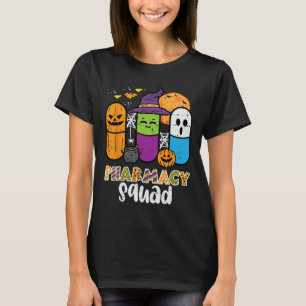 Halloween Pharmacy Squad PIlls Costume Pharmacist  T-Shirt