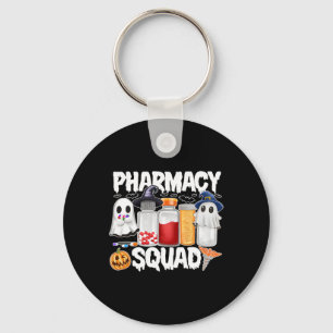 Halloween Pharmacy Squad Pills Shirts Pharmacist W Key Ring