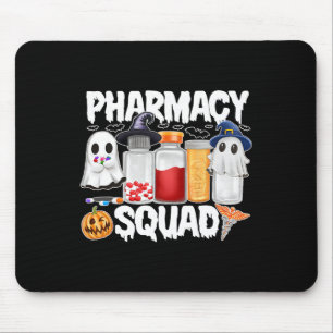 Halloween Pharmacy Squad Pills Shirts Pharmacist W Mouse Pad