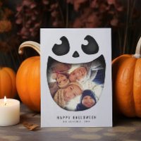 Halloween Photo Card | Skeleton Jack O Lantern