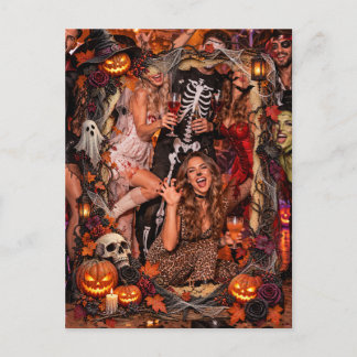 Halloween photo postcard with your own photo
