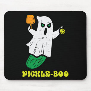 Halloween Pickleball Pickle Boo Ghost Costume Men  Mouse Pad