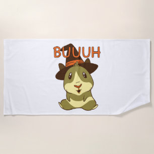 HALLOWEEN PIG BEACH TOWEL