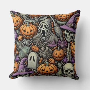 Halloween pillow cushion