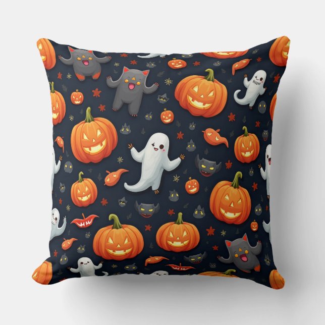Halloween pillow cushion (Front)