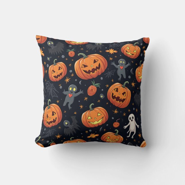 Halloween pillow cushion (Front)
