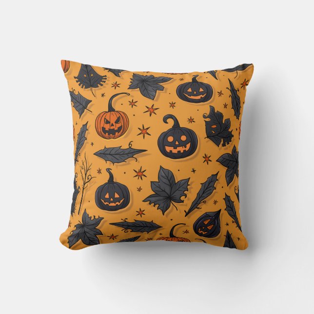 Halloween pillow cushion (Front)