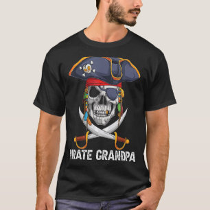 Halloween  Pirate Grandpa T-Shirt