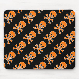 Halloween Pirate Skulls Mousepad