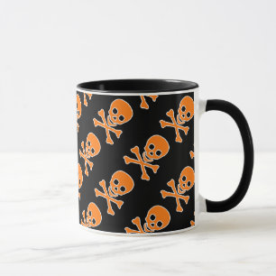 Halloween Pirate Skulls Mug