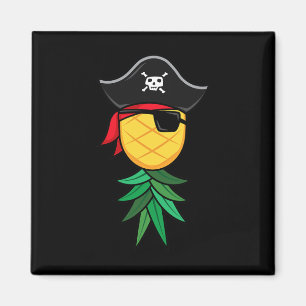 Halloween Pirate Upside Down Pineapple Swingers Li Magnet