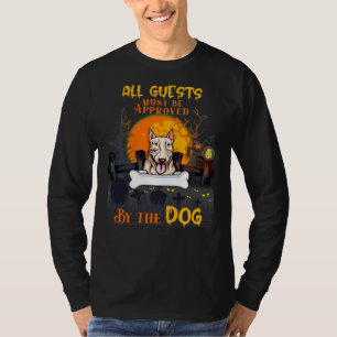 Halloween Pitbull Dog Men Or Woman Pit Bull Terrie T-Shirt