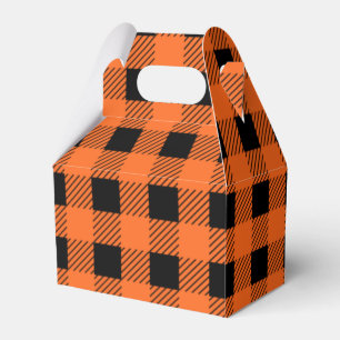 Halloween Plaid Favour Box