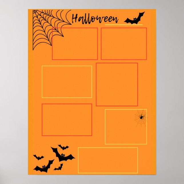  Halloween planner Poster (Front)