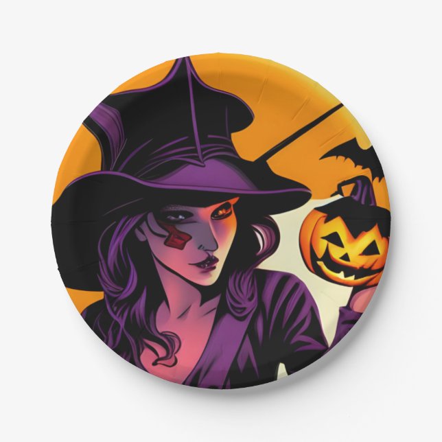 Halloween Plate (Front)