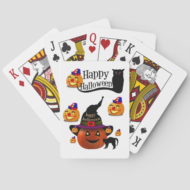 Halloween Playing Card Deck (Back)