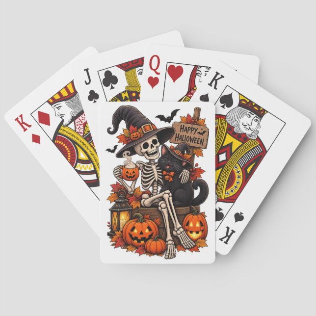 Halloween Playing Cards (Back)