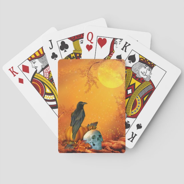 Halloween Playing Cards (Back)