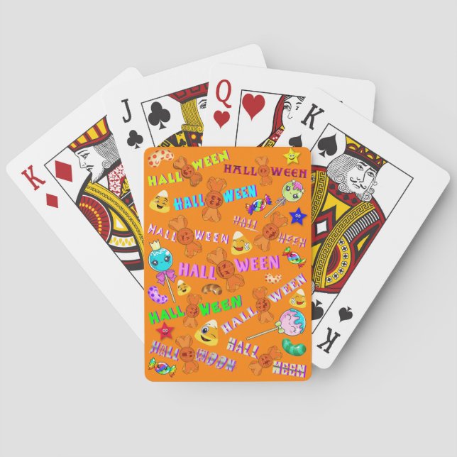 Halloween Playing Cards (Back)