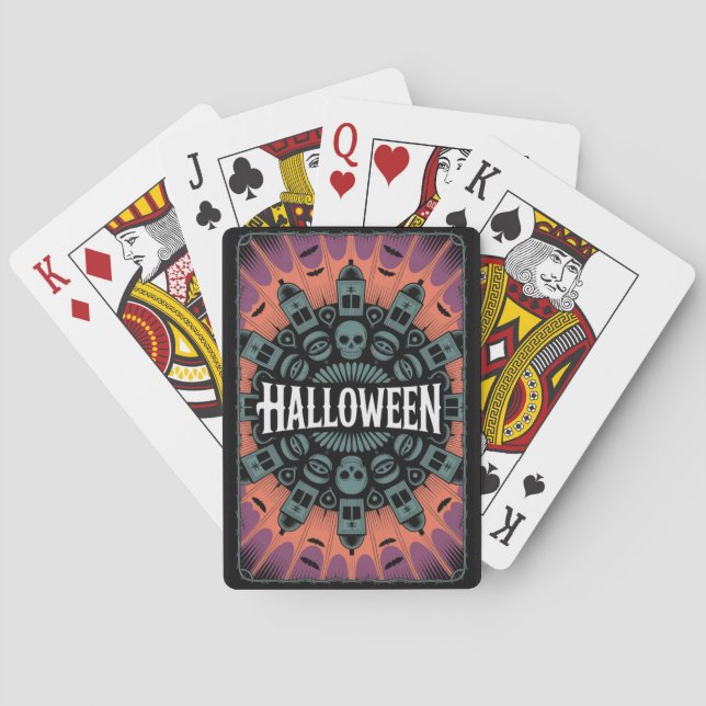 Halloween Playing Cards 01 (Back)