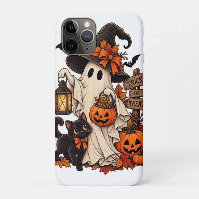 Halloween Playing Cards Case-Mate iPhone Case (Back)