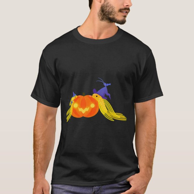 Halloween pleco T-Shirt (Front)