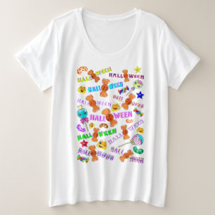 Halloween Plus Size T-Shirt
