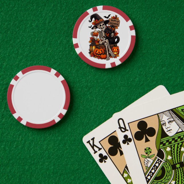 Halloween  poker chips (Poker Table (Double))