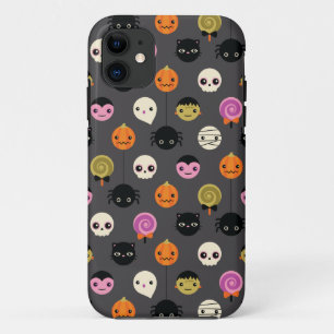Halloween Polka Dots Pattern iPhone 11 Case