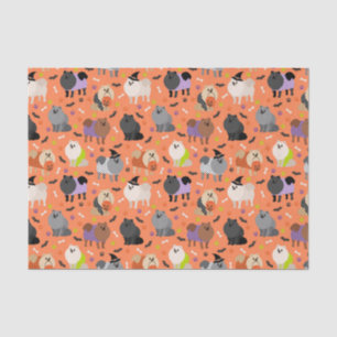 Halloween Pomeranian Tissue Paper
