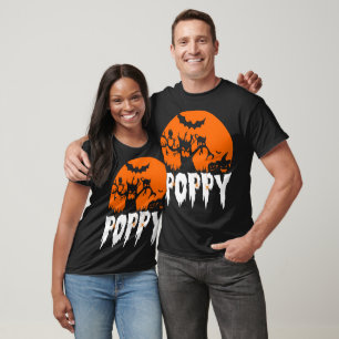 Halloween Poppy Scary 31st October Gift T-Shirt