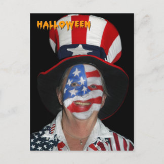 Halloween portrait postcard 2