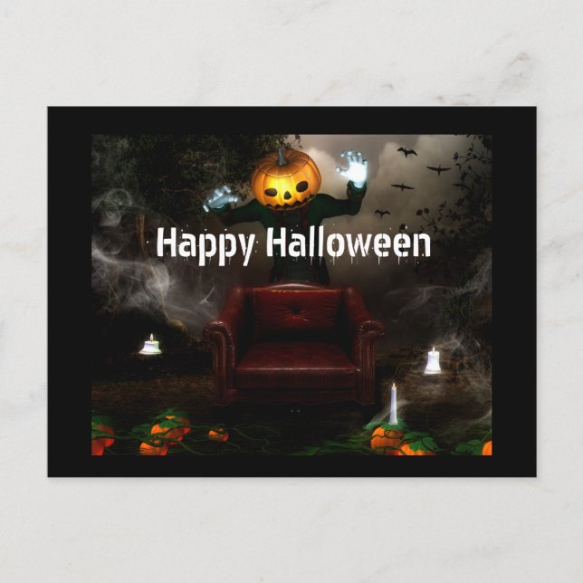 Halloween Postcard (Front)