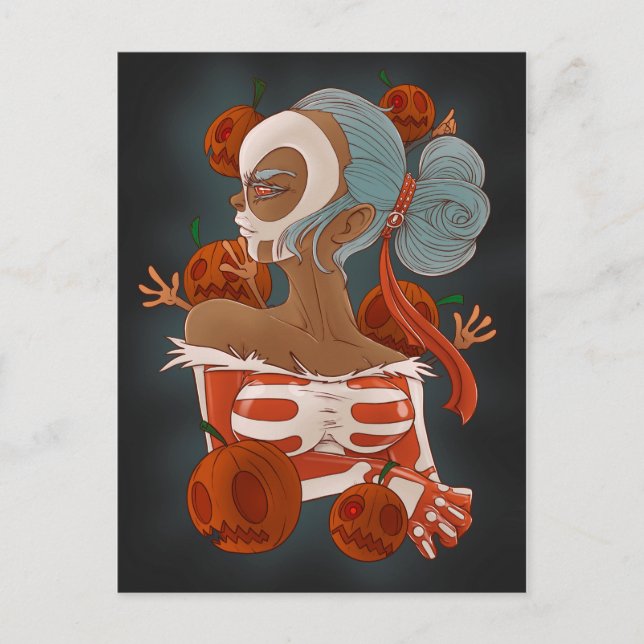 Halloween Postcard (Front)