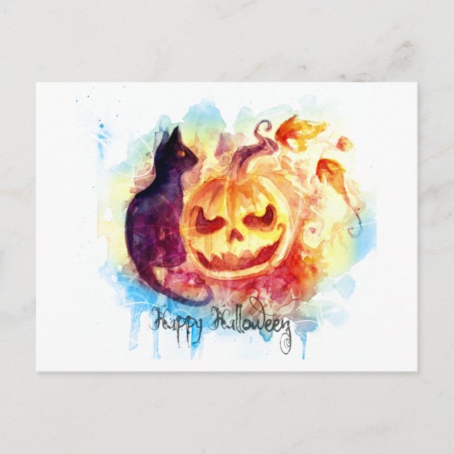 HALLOween Postcard (Front)