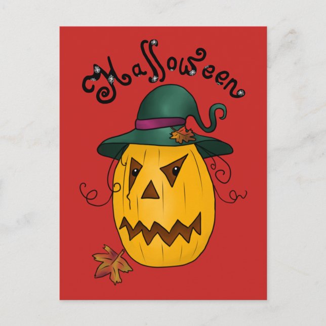Halloween Postcard (Front)