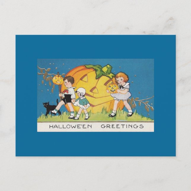 Halloween Postcard (Front)