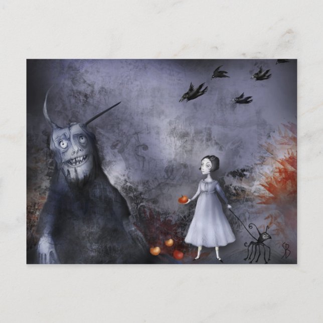 Halloween postcard (Front)