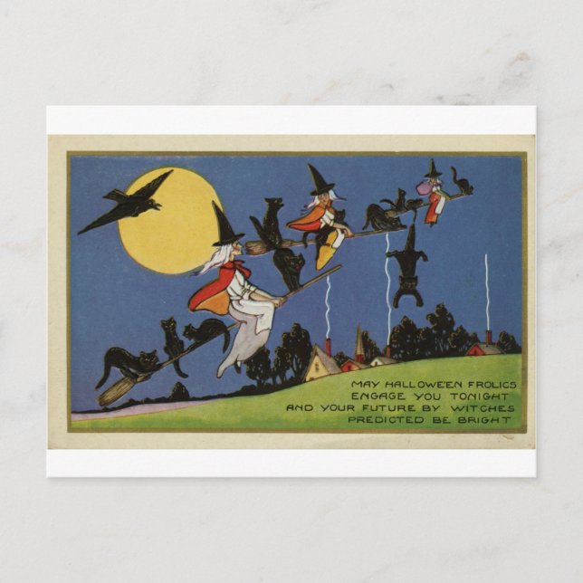 Halloween Postcard (Front)