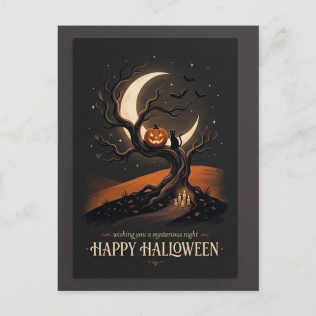 Halloween Postcard (Front)