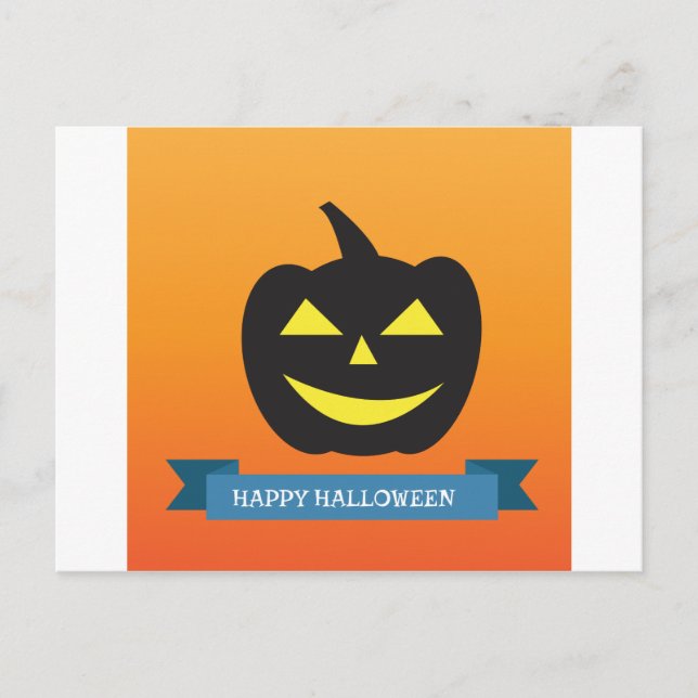 Halloween Postcard (Front)
