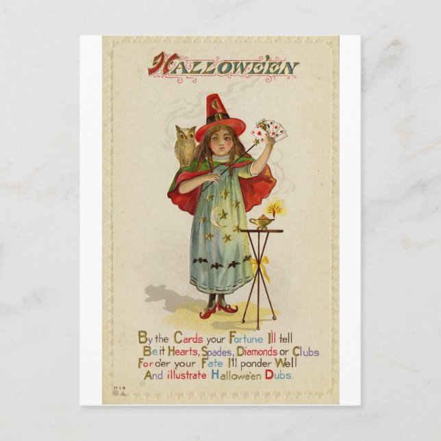 Halloween Postcard (Front)
