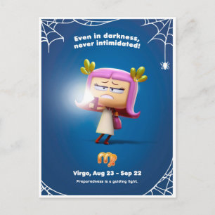 Halloween Postcard for Virgo