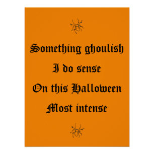 Halloween poster
