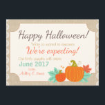 Halloween pregnancy announcement Pumpkin<br><div class="desc">♥ An adorable way to announce your pregnancy!</div>