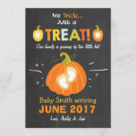 Halloween  pregnancy announcement Trick or Treat<br><div class="desc">♥ An adorable way to announce your pregnancy!</div>