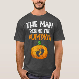 Halloween Pregnancy for Men Epecting Pumpkin Cost T-Shirt