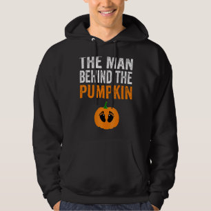 Halloween Pregnancy For Men Expecting Pumpkin Cos Hoodie