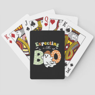 Halloween Pregnancy Pregnance Mum To Be Expecting Playing Cards