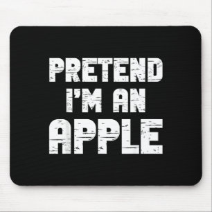 Halloween Pretend Im an Costume Funny Lazy Kids Mouse Pad